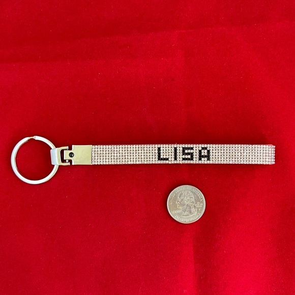 Key Chains NEW - LISA - Rhinestone - Picture 2 of 5